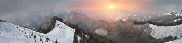 Beautiful Carpathians In March — Stock Fotó