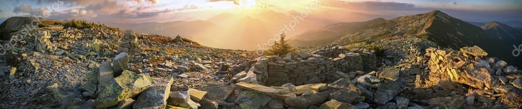 Оборонительный комплекс Первой мировой войны Стоковая Картинка