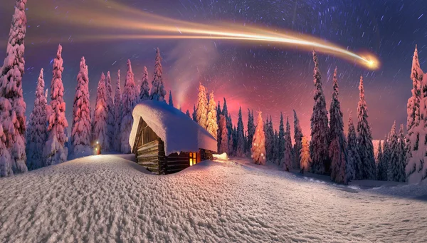 Noel Karpat Dağları'nda — Stok fotoğraf