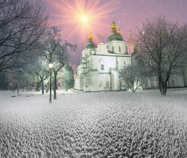 Catedral de Santa Sofia em Kiev — Fotografia de Stock