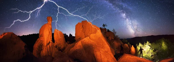 Rocks Dobush noite — Fotografia de Stock