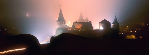 Древняя крепость в Каменце-Подольском — стоковое фото