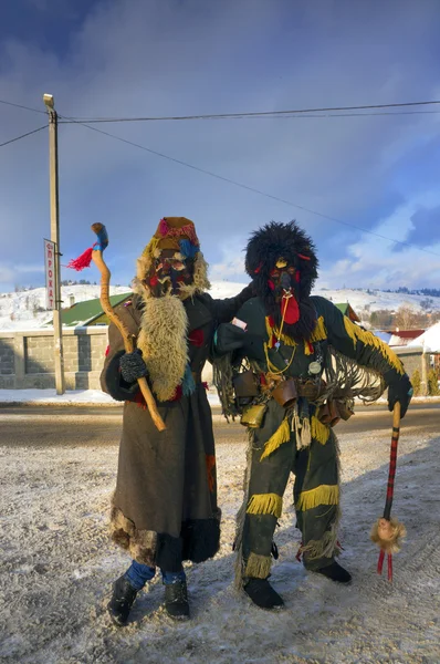 Folk tradities met Kerstmis — Stockfoto