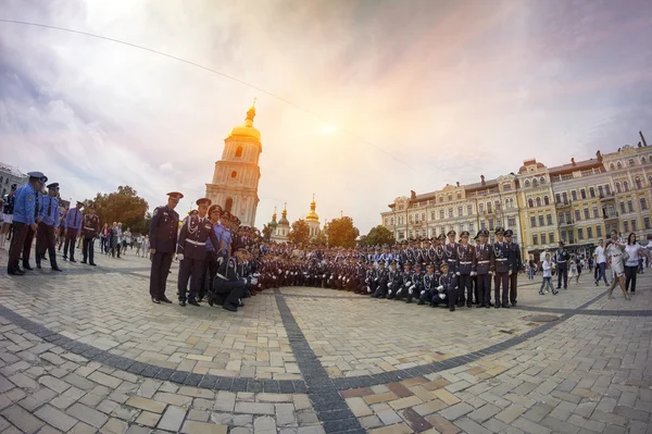 Parade Angkatan Bersenjata dan Garda Nasional — Stok Foto