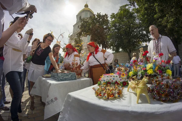 Självständighetsdagen i Kiev — Stockfoto