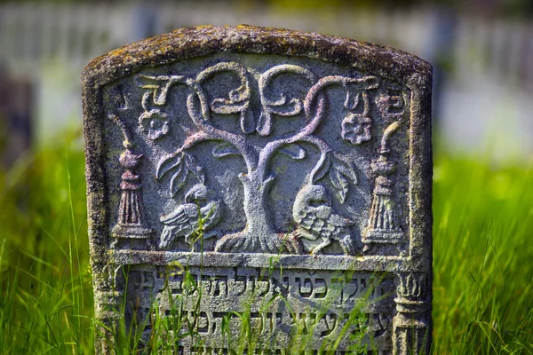 Monumentos gravestone no cemitério de Karaite — Fotografia de Stock