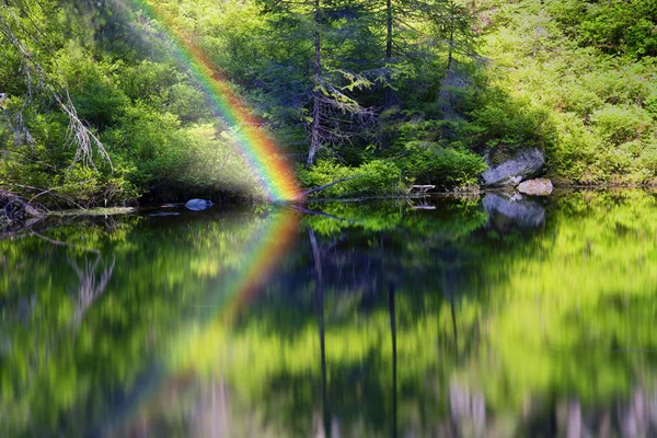 Lago di montagna Asya Marmarosh — Foto Stock