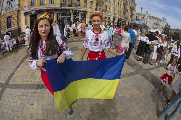 Jour de l'indépendance à Kiev — Photo