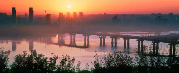 Pont Paton à l'aube — Photo