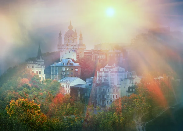 Iglesia de San Andrés en Kiev — Foto de Stock