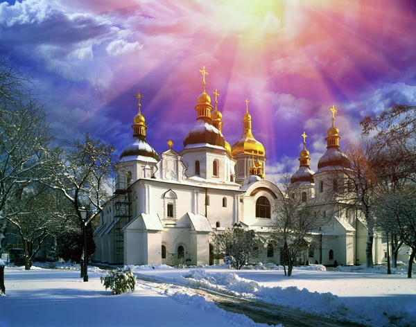 Santa Sofia a Kiev — Foto Stock