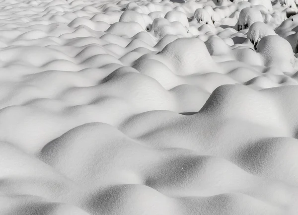 Сніжні Карпати після хуртовини — стокове фото