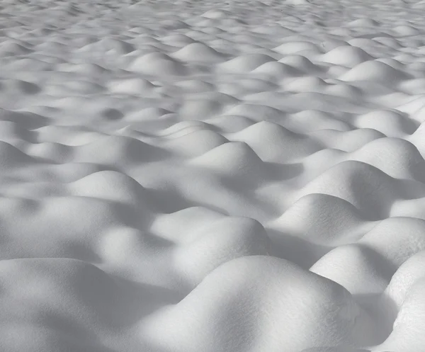 Wzgórza piękny śnieg — Zdjęcie stockowe
