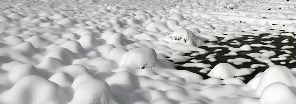 Vacker snö kullar — Stockfoto