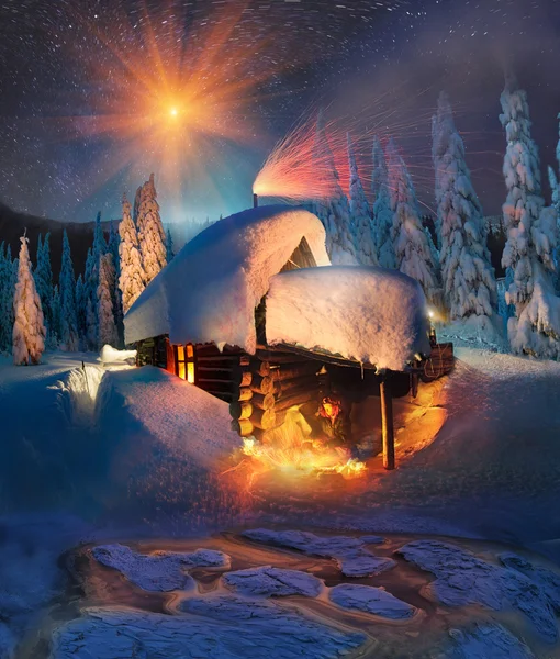 Karpatlar Frost macera — Stok fotoğraf