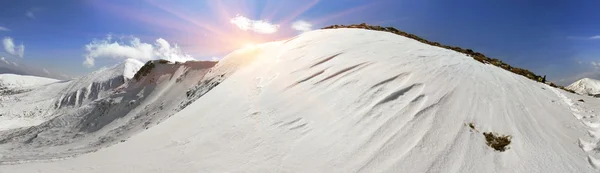 冬のカルパチア山脈 — ストック写真
