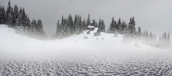 Altes Bergdorf — Stockfoto