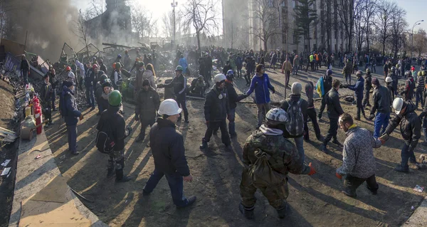 Liberato dalle truppe governative Euromaidan — Foto Stock
