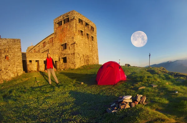 Staré kamenné observatoř Pop Ivan — Stock fotografie