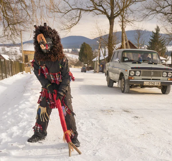 Folk tradities met Kerstmis — Stockfoto