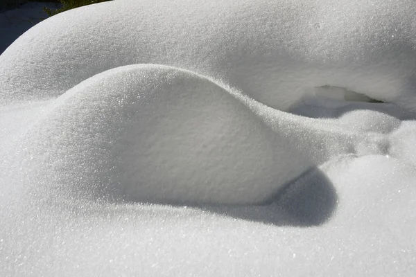 Alpine Snow Crystals Severe Weather Threatening Frightening Frost Carpathian Mountains — Stock Photo, Image