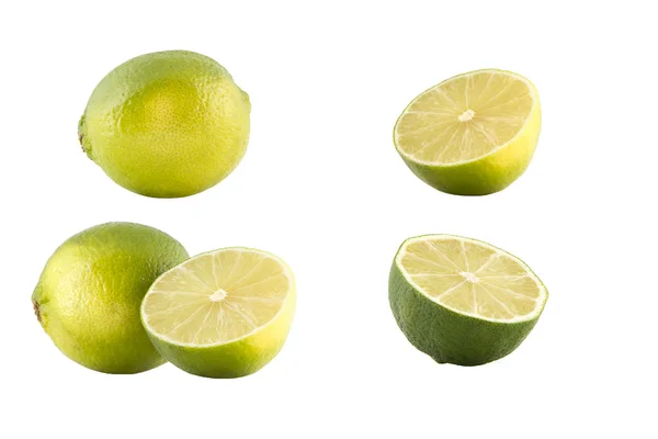 Uppsättning av limefrukterna — Stockfoto