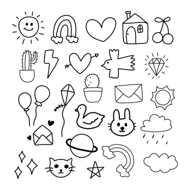 Bir kalp, bir ev, bir kuş, bir uçurtma, bir güneş, bir ev, bir elmas, bir hilal ay, bir ev, bir ev, bir ev, bir ev, bir ev, bir ev, bir ev, bir uçurtma,