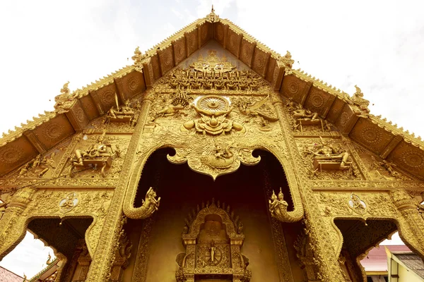 Beautiful golden Thai Church