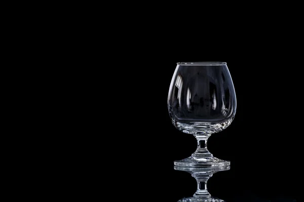 Leeres Glas auf isoliertem — Stockfoto