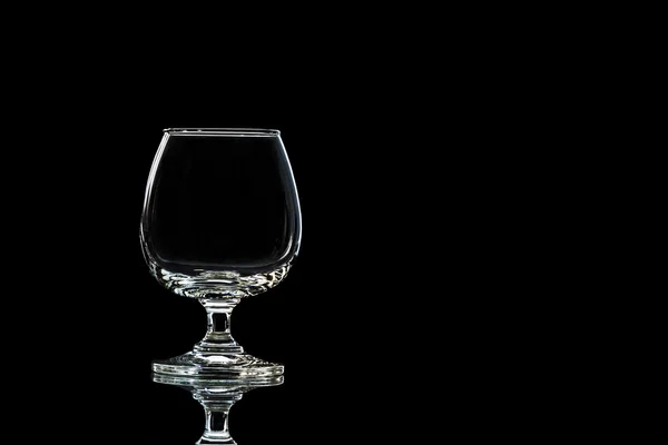 Empty Wineglass on isolated — Stock Photo, Image