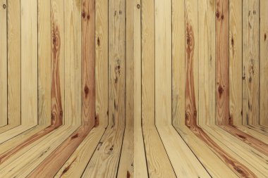 Ahşap arka plan ve perspektif görünüm