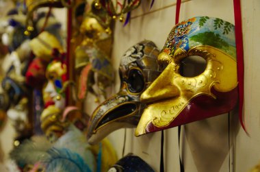 Klasik geleneksel karnaval maskesi