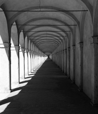 Comacchio, İtalya: colonnade arcade
