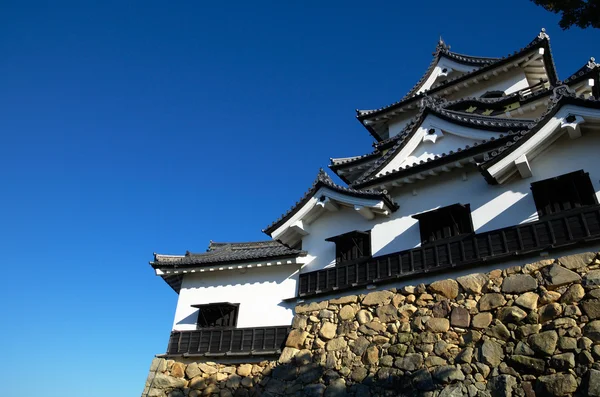 Hikone castle in daylight — Stock Photo, Image
