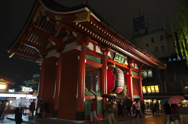 Il cancello di Kaminarimon di Asakusa — Foto Stock