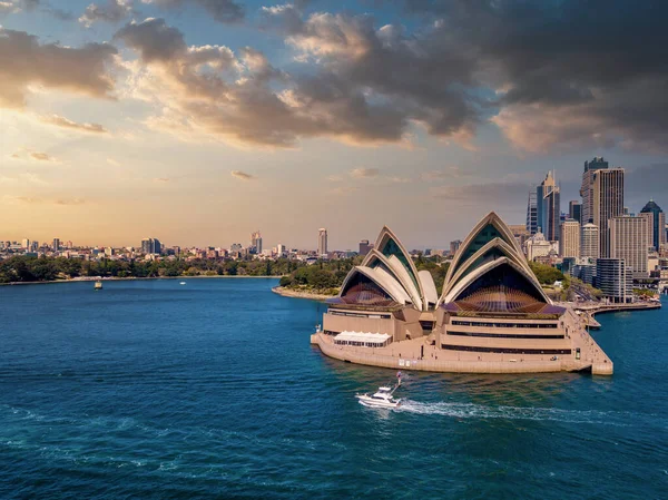 Junho 2020 Sydney Austrália Bela Vista Aérea Cidade Sydney Cima — Fotografia de Stock