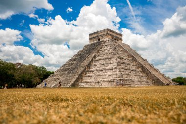 Kukulkan Tapınağı, Chichen Itza Piramidi, Yucatan