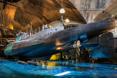 Estonian Maritime Museum at Seaplane Harbour Lennusadam.