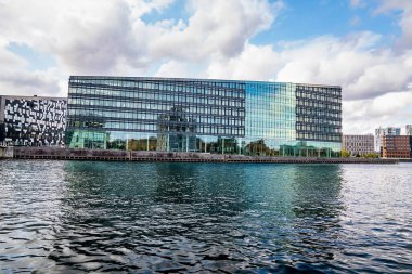 Danimarka 'nın başkenti Kopenhag' ın güzel kanalları. 