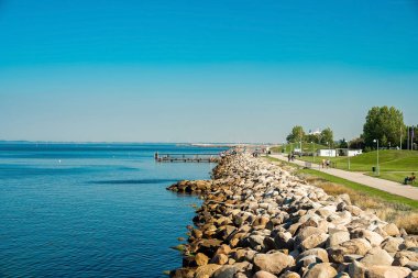 Vastra Hamnen, Malmö, İsveç 'te Modern Mimarlık.