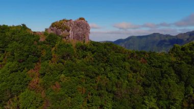 Levada dos Balcoes Bakış açısı Ribeira da Metade Vadisi, Madeira, Portekiz