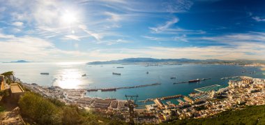 Dağ muhteşem manzarası