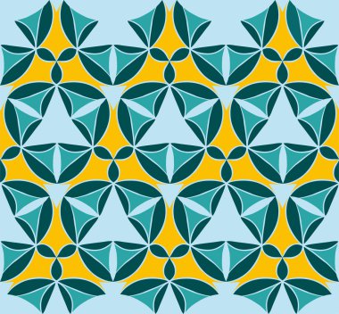 Mandala doku ile Seamless modeli. Osmanlı motifleri
