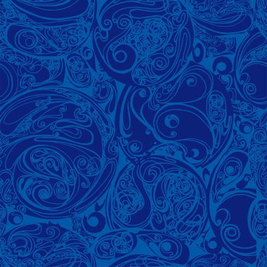 Mavi sorunsuz abcract vektör arka plan doku