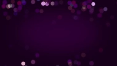 Mor yavaş yavaş hareketli parçacıklar arka plan