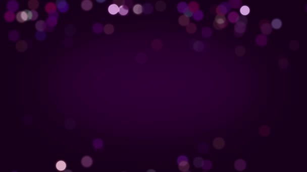 violet mouvement lent particules fond 