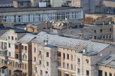 Kiev şehir çatılar