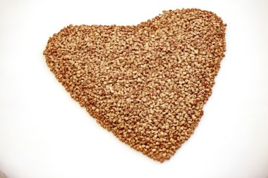 karabuğday masada bir saçılma