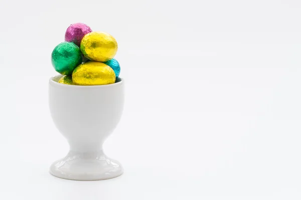 Choklad Easter Egg Cup — Stockfoto