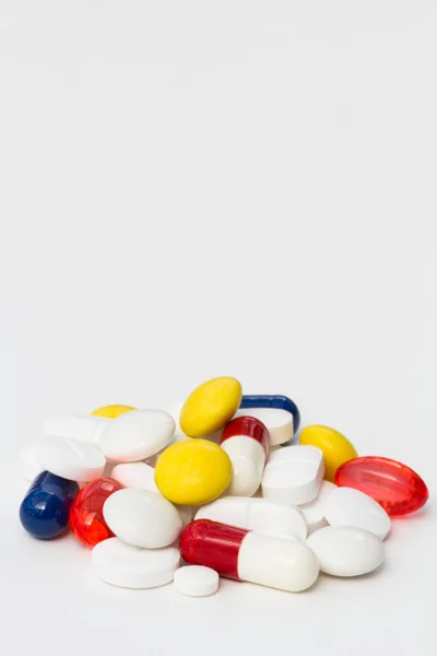 Pillen, Tabletten und verschreibungspflichtige Medikamente — Stockfoto